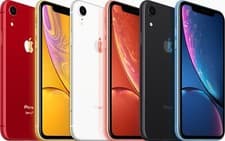 Apple iPhone XR 64/128/256GB -Fully Unlocked -All colors- Used Good (NO FACE ID)